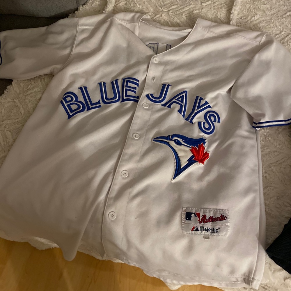 SOLD Blue jays jersey like a mens medium
